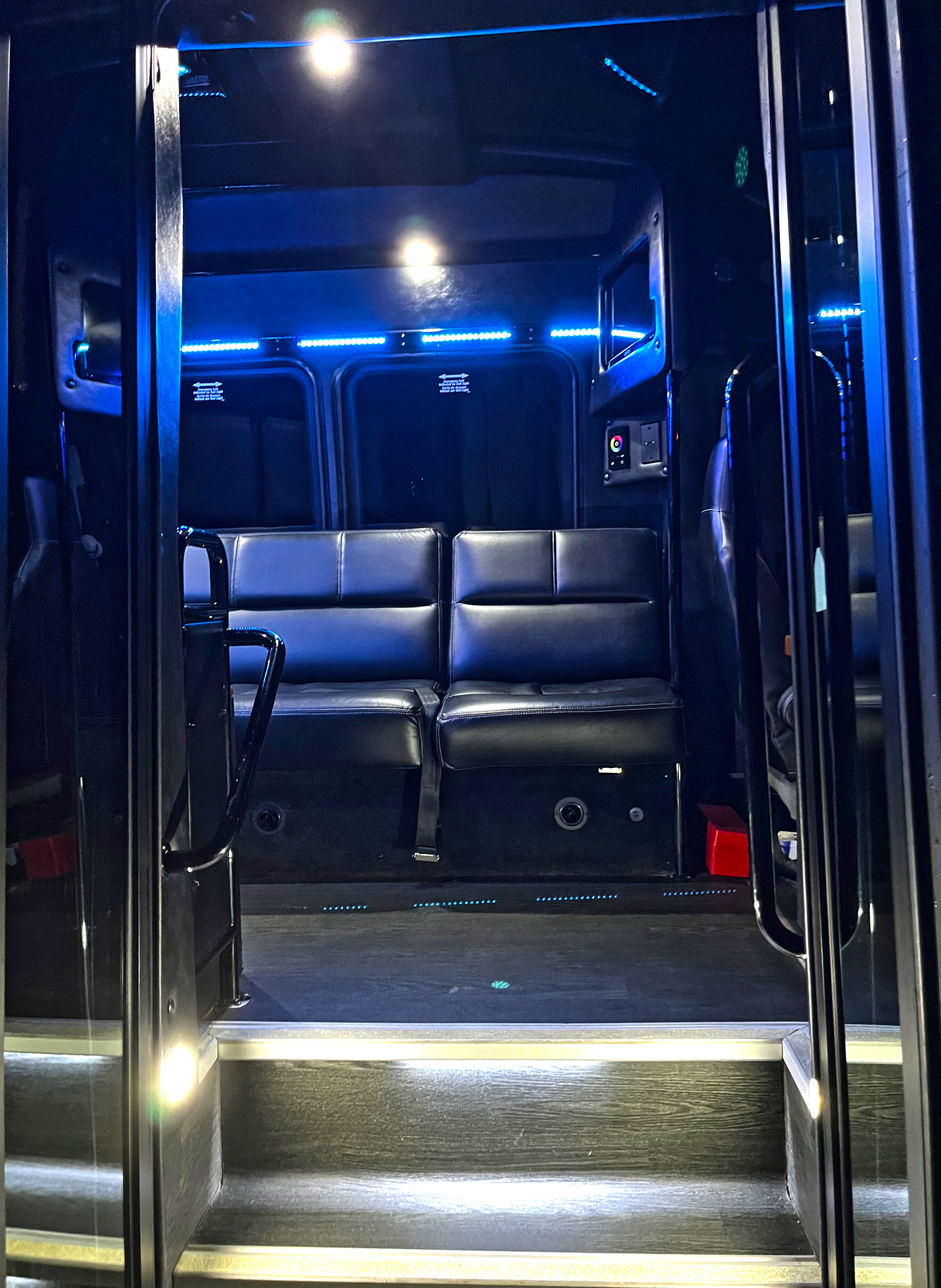 716 Limousine Fleet - gallery image of 14 pax luxury limo buses