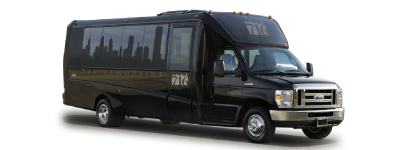 image of 20 passenger limo bus