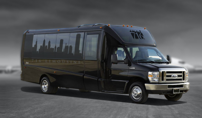 716 Limousine Fleet - gallery image of 20 pax luxury limousine buses