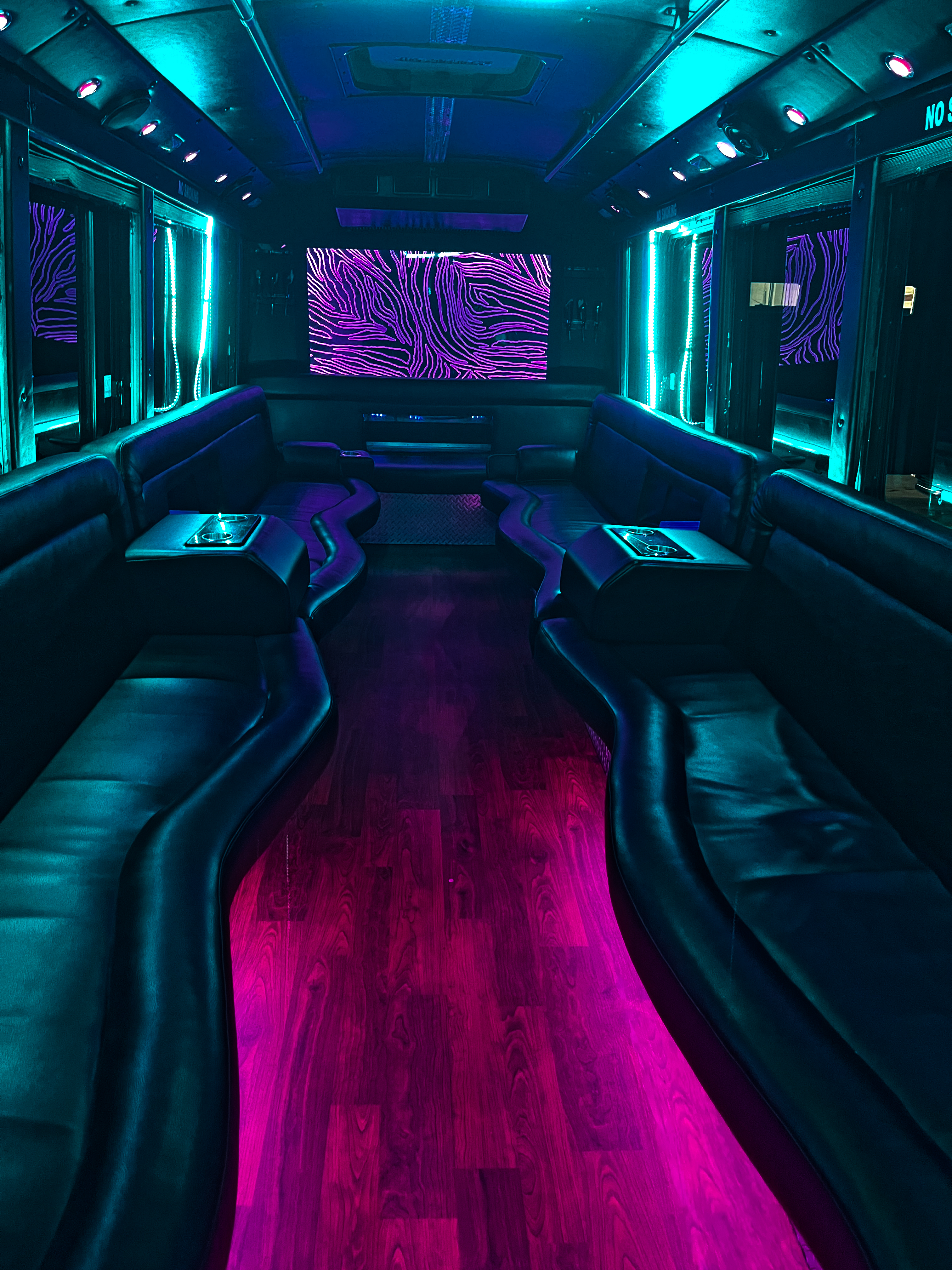 716 Limousine Fleet - gallery image of 20 pax luxury limousine buses