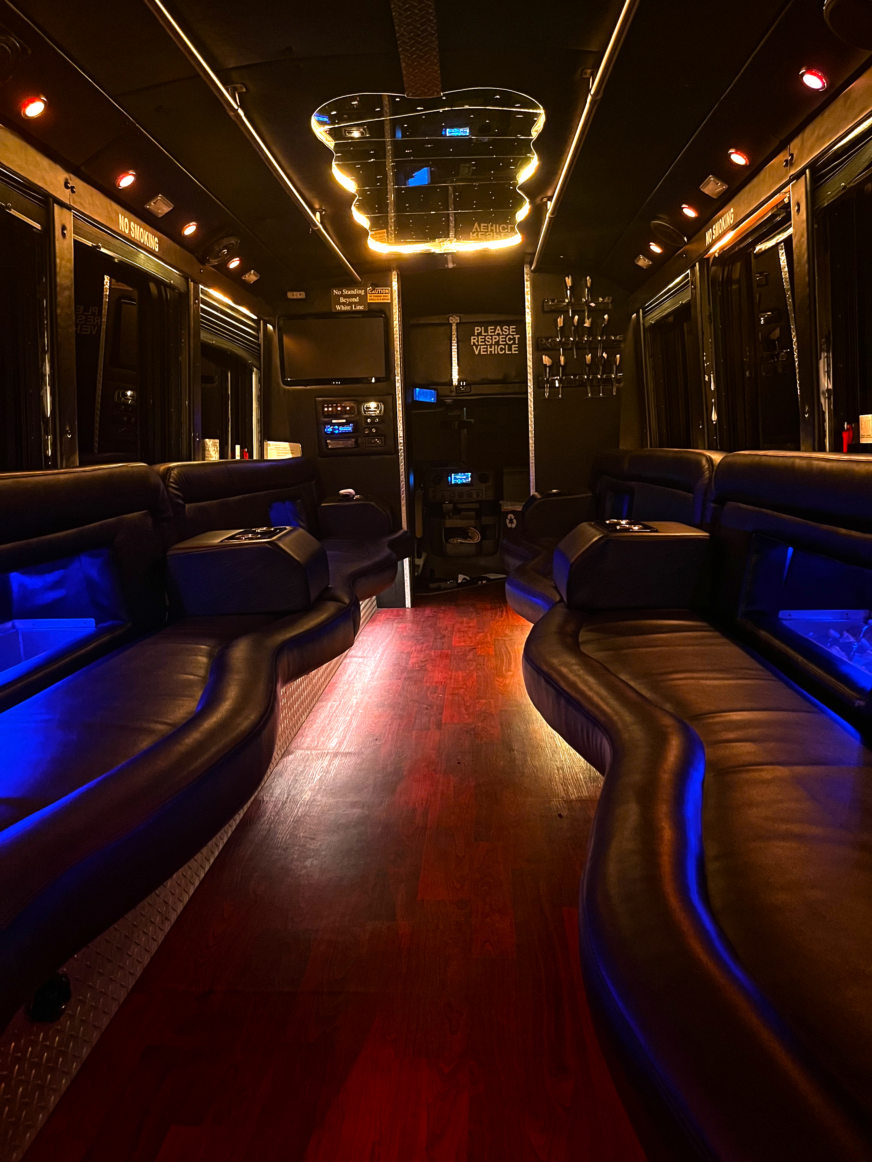716 Limousine Fleet - gallery image of 20 pax luxury limousine buses