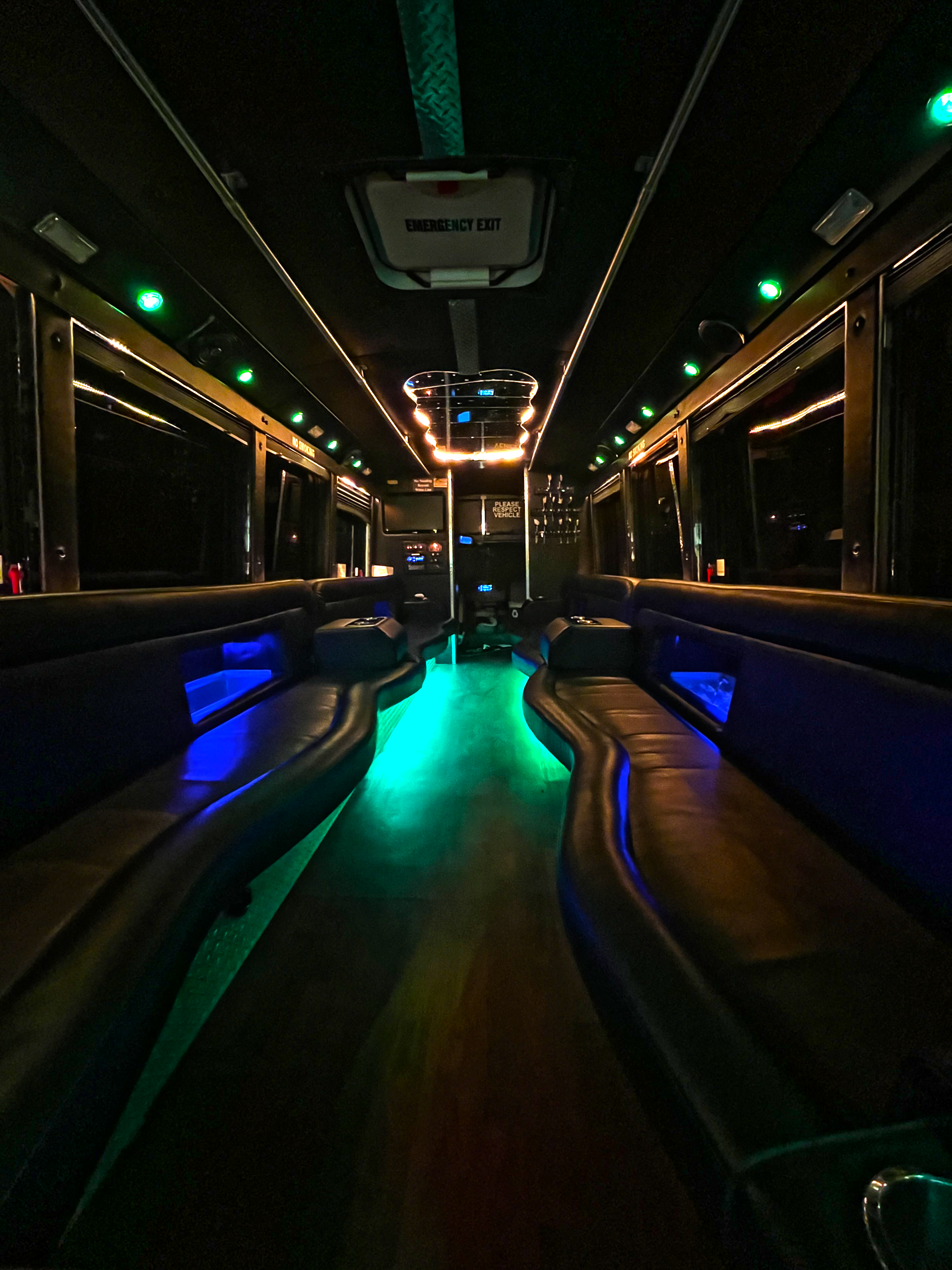 716 Limousine Fleet - gallery image of 20 pax luxury limousine buses