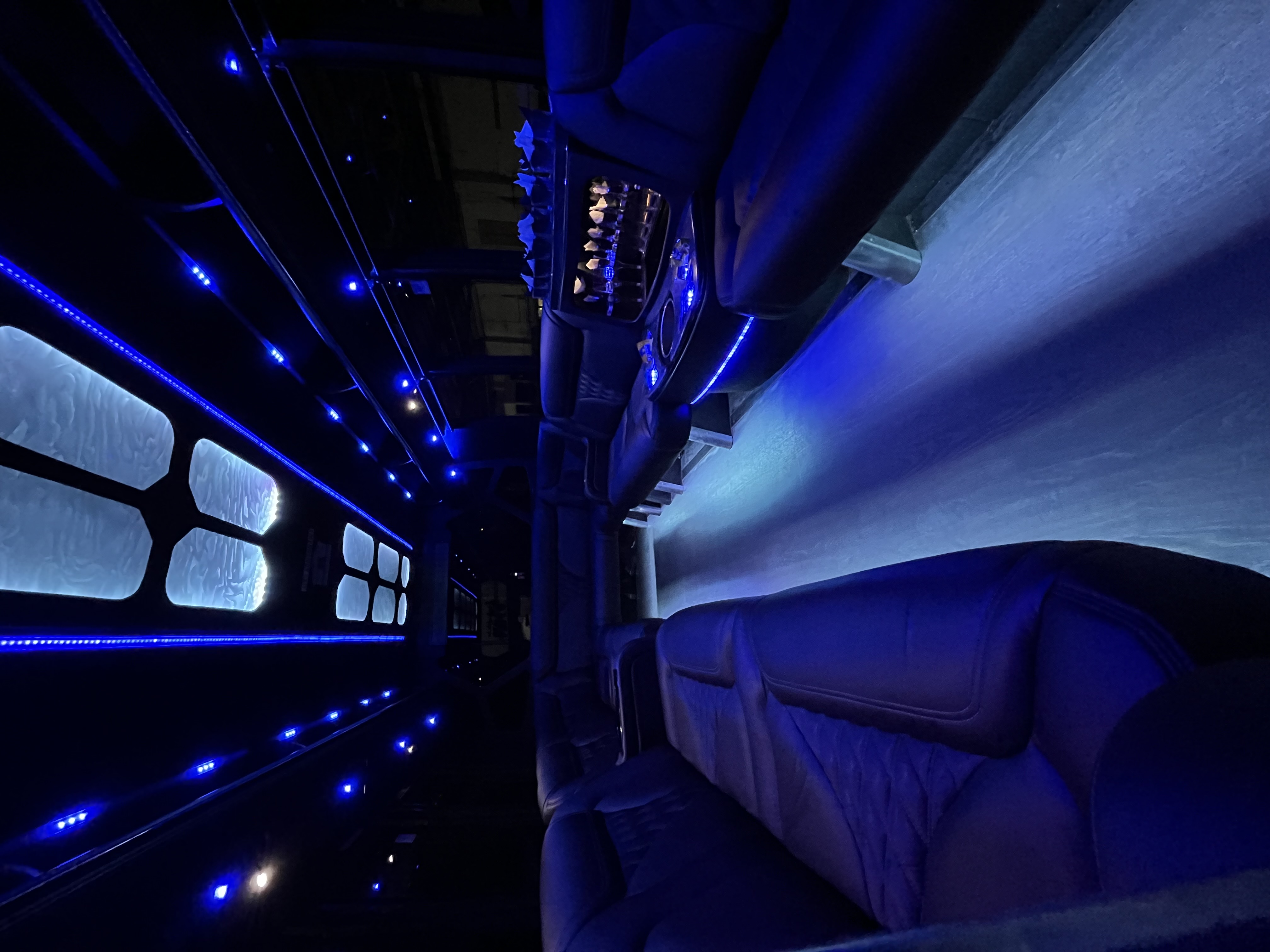 716 Limousine Fleet - gallery image of 20 pax luxury limousine buses