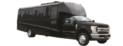 image of 25 passenger limo bus