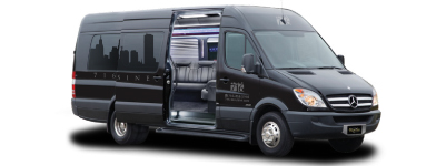 image of 14 passenger limo bus