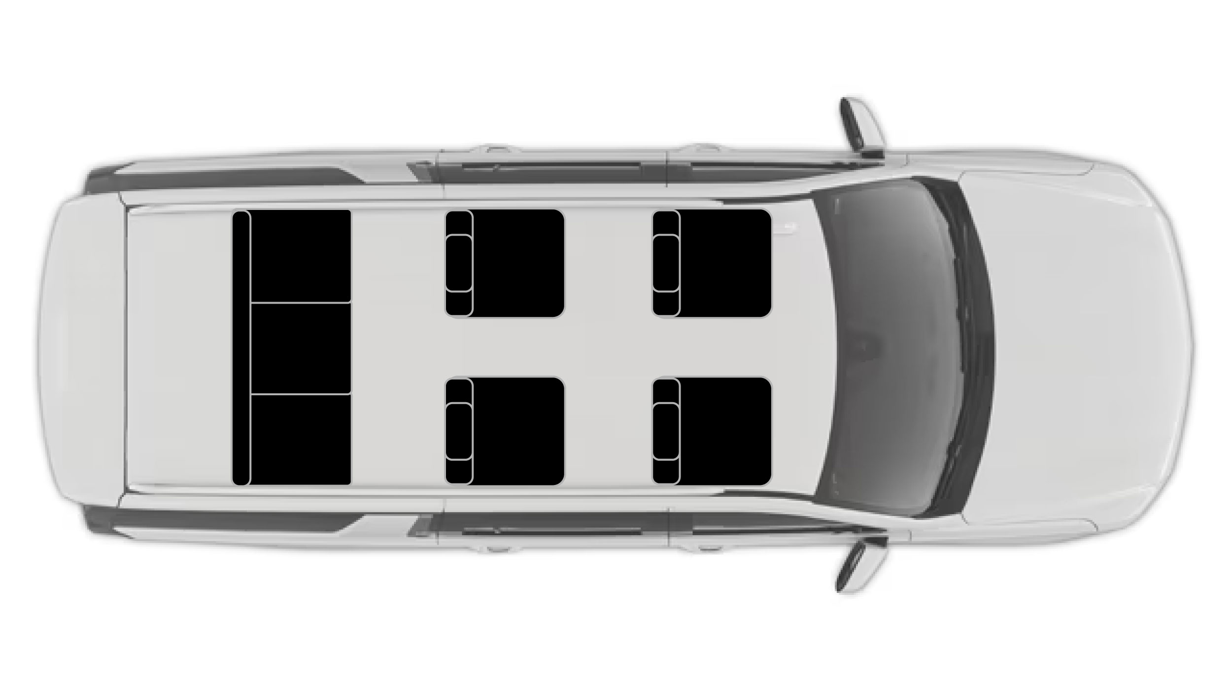 716 Limousine Fleet - gallery image of black car service Suburban SUVs