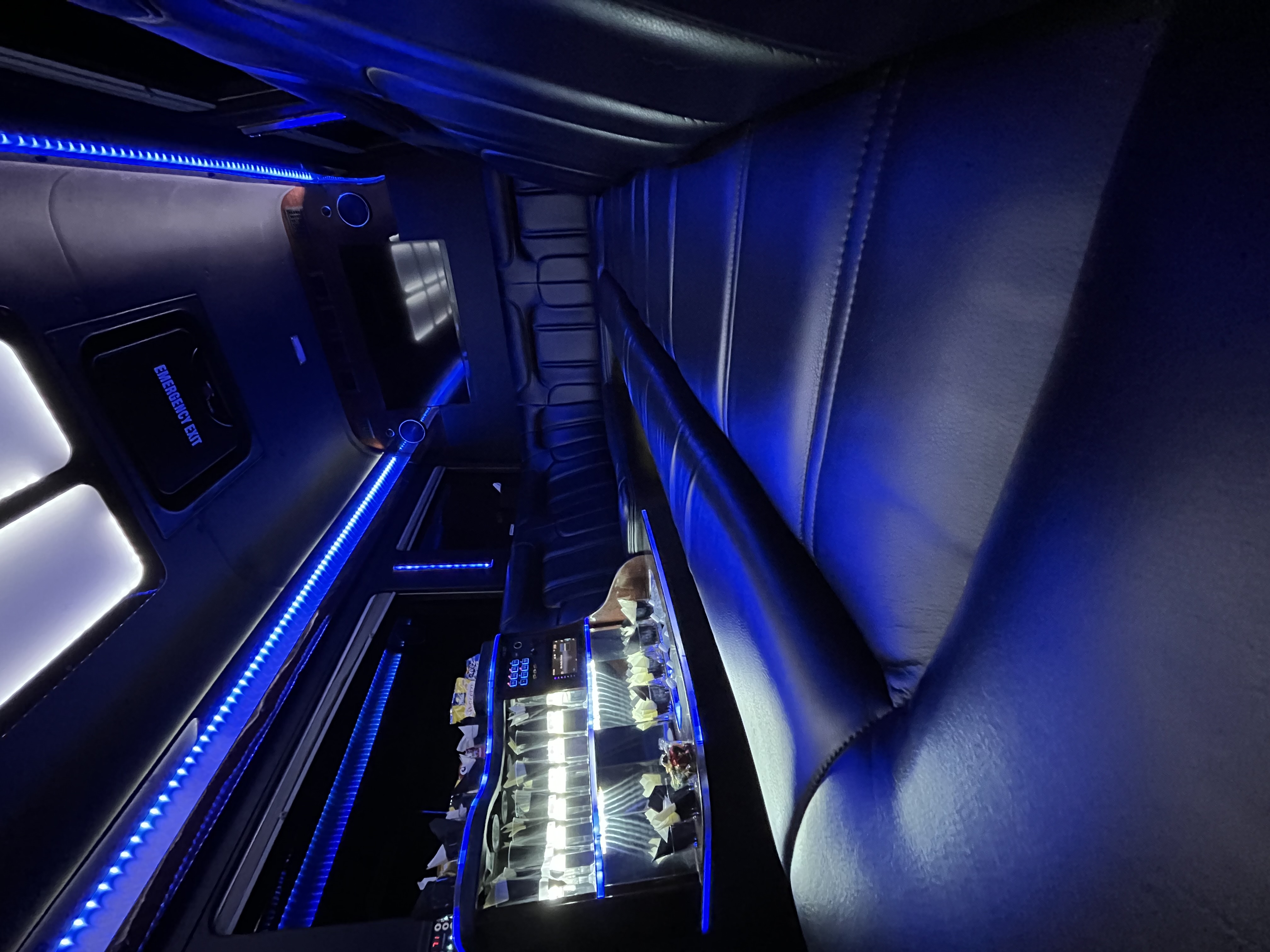 716 Limousine Fleet - gallery image of 14 pax luxury limo buses