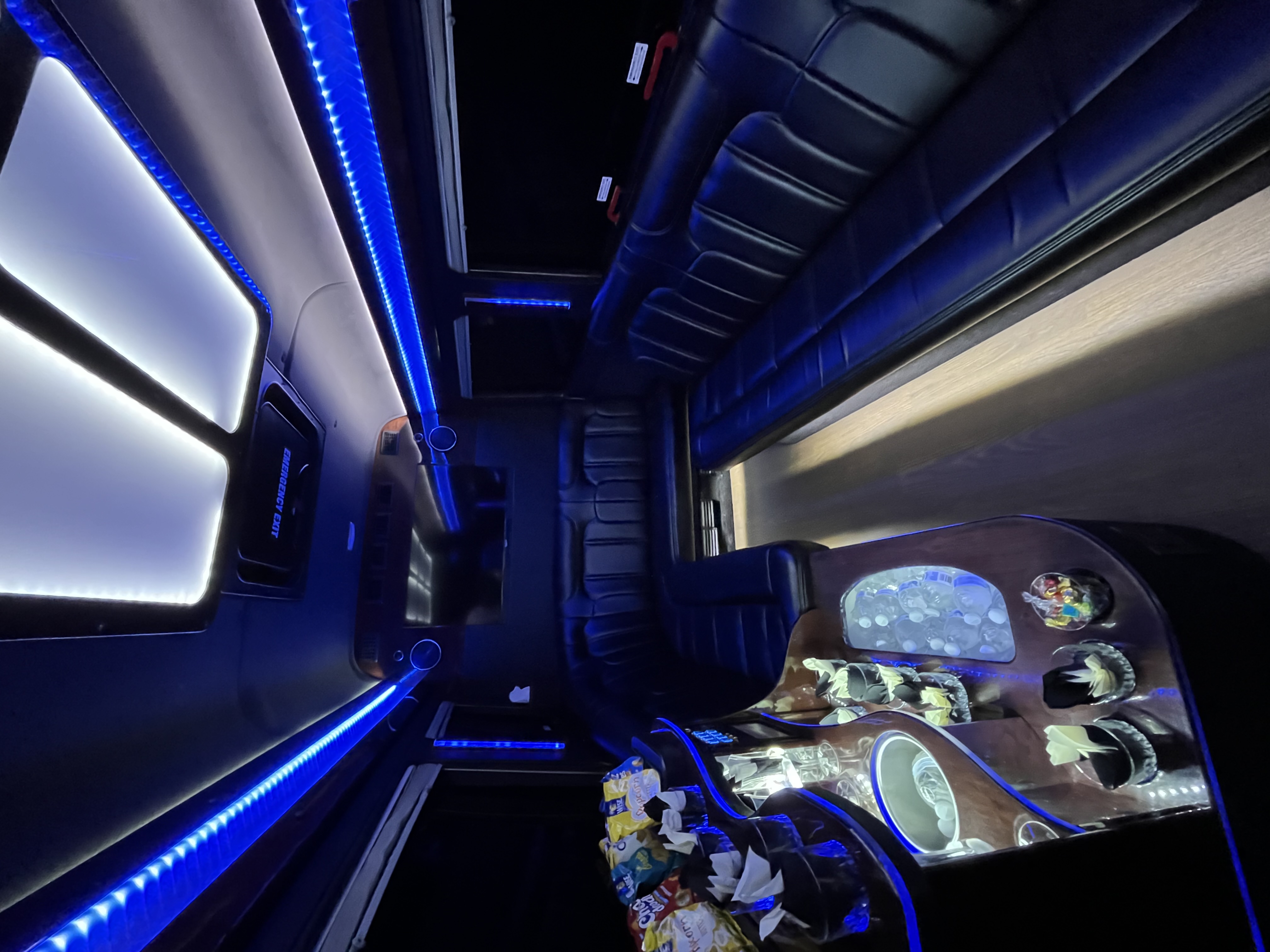 716 Limousine Fleet - gallery image of 14 pax luxury limo buses